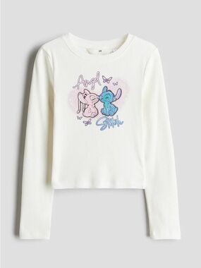 H&M Disney Stich long sleeve tee
